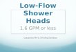 Low flow shower heads presentation complete