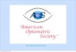 American Optometric Society Inaugural Meeting Details