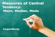 Mean, Median, Mode: Measures of Central Tendency
