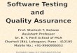  Software quality assurance fundamentals