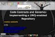 Code Contracts and Generics: implementing a LINQ-enabled Repository