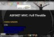 ASP.NET MVC: Full Throttle