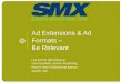 How To Use Ad Extensions and Ad Formats To Be Relevant