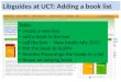 Libguides 2012 adding a book list