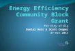 City of Ely EECBG Project Update Presentation (26-Oct-2011)