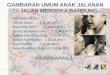 Gambaran Anak Jalanan di Jalan Merdeka Bandung
