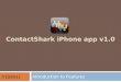 ContactShark iPhone App