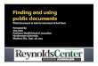 Investigative Business Journalism - Finding and Using Public Documents by Alec Klein