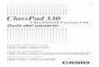 Manual Casio ClassPad 330 español