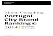 Bloom Consulting City Brand Ranking 2014 Portugal