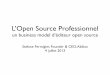 L'open source professionnel - un business model open source