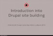 Introduction into Drupal site building