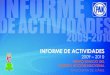 Informe actividades 2009-20010