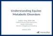 Understanding Equine Metabolic Disorders Webinar