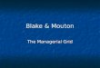 Blake & mouton the managerial grid presentation