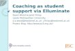 Coaching as student support via elluminate (2)