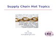 Supply Chain Management Hot Topics