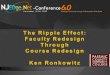 Ripple Effect: Faculty Redesign Through Course Redesign