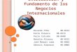 Introducción y Fundamento de los Negocios Internacionales