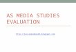 Media studies   magazine evaluation