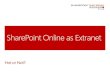 SharePoint Online as Extranet - Hot or Not -- SPSSTL