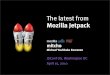 The latest from Mozilla Jetpack