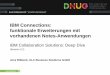 DNUG 2013 Herbstkonferenz /  IBM Connections: funktionale Erweiterung mit vorhandenen Notes/Domino-Anwendungen
