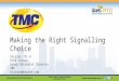 WebRTC Conference and Expo (May 2013)  - Making the Right Signalling Choice