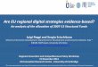 Are EU regional digital strategies evidence-based?
