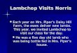 Lambchop Visits Norris