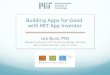 Building Apps for Good with MIT App Inventor