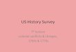 Us history survey # 7