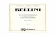 Bellini - La Sonnambula Vocal Score