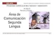 IV CICLO COMUNICACIÓN SEGUNDA LENGUA-AGP-UGEL ANTA