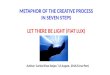 CREATIVE PROCESS IN SEVEN STEPS - METAPHOR OF CREATION