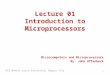 ECESLU Microprocessors lecture