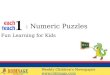 Fun Learning For Kids : Numeric Puzzles