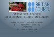 Saxoncourt lecture june 9 teacher development course in london