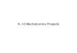 K12 Mechatronics Projects