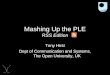 Mashing up the PLE - RSS edition