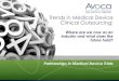Avoca Presentation to Medical Devices Conferences