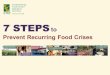 Seven key initiatives for preventing a recurring food crisis