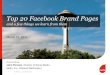 Top 20 Facebook Brand Sites (Metia, Inc., March 2011, John Porcaro)
