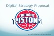 Detroit Pistons Digital Strategy