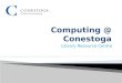 Computing@Conestoga 2011