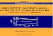 Mosfet Modeling for VlSI Simulation