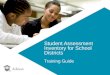 Student Assessment Inventory for School Districts