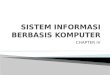 Chapter 4 sistem informasi berbasis komputer