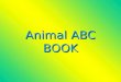 Abc animal book
