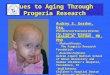 Progeria Research Foundation at Partnering for Cures